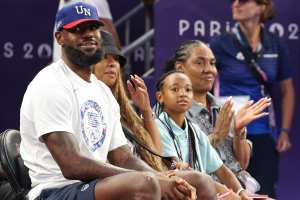 Video: Lakers' LeBron James Embarrasses Daughter Zhuri with Dancing at 2024 Olympics
