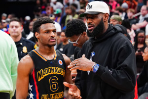 Shams: LeBron James Won't Leave Lakers Just Because Bronny Is Drafted by Another Team