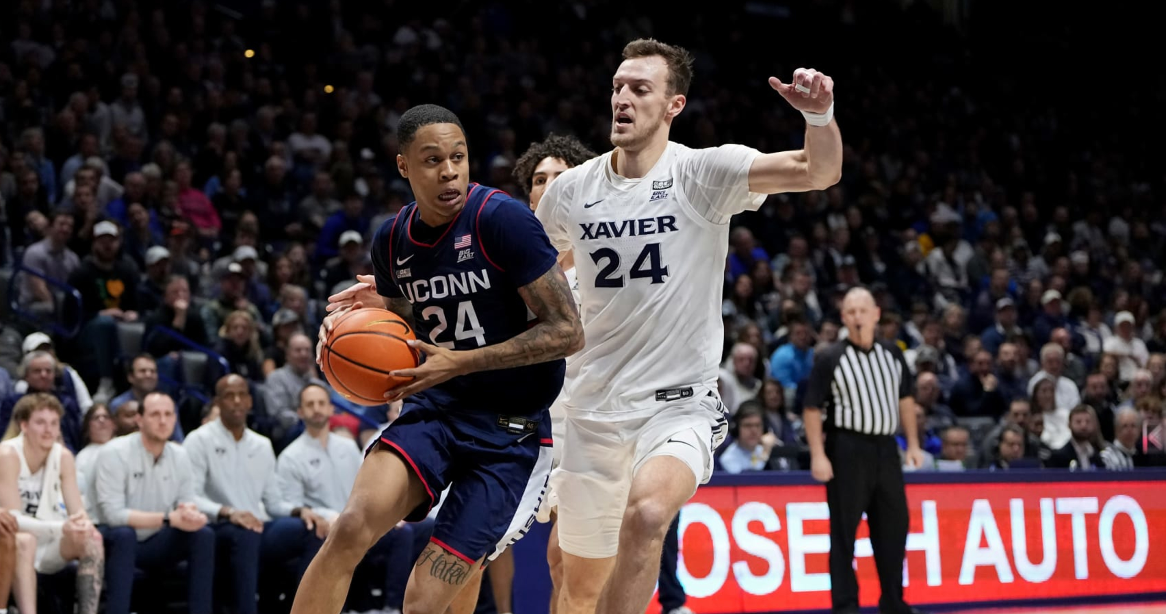 Xavier 2025 basketball score