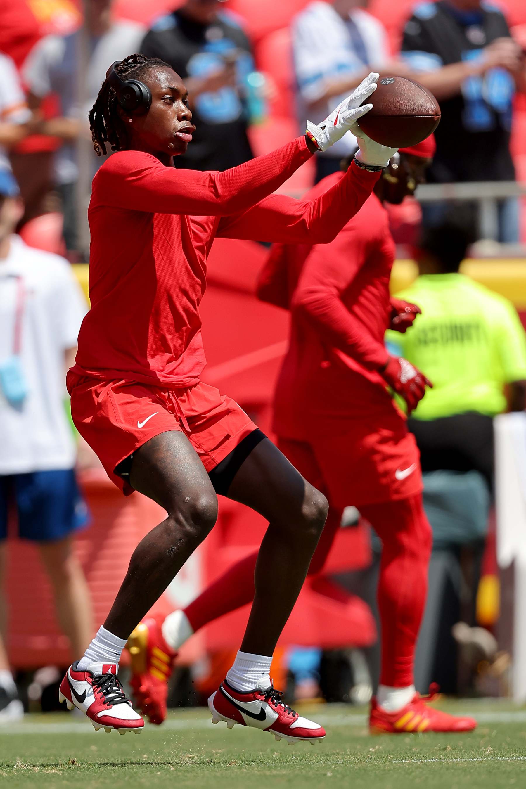 Kansas City Chiefs rookie wide receiver Xavier Worthy