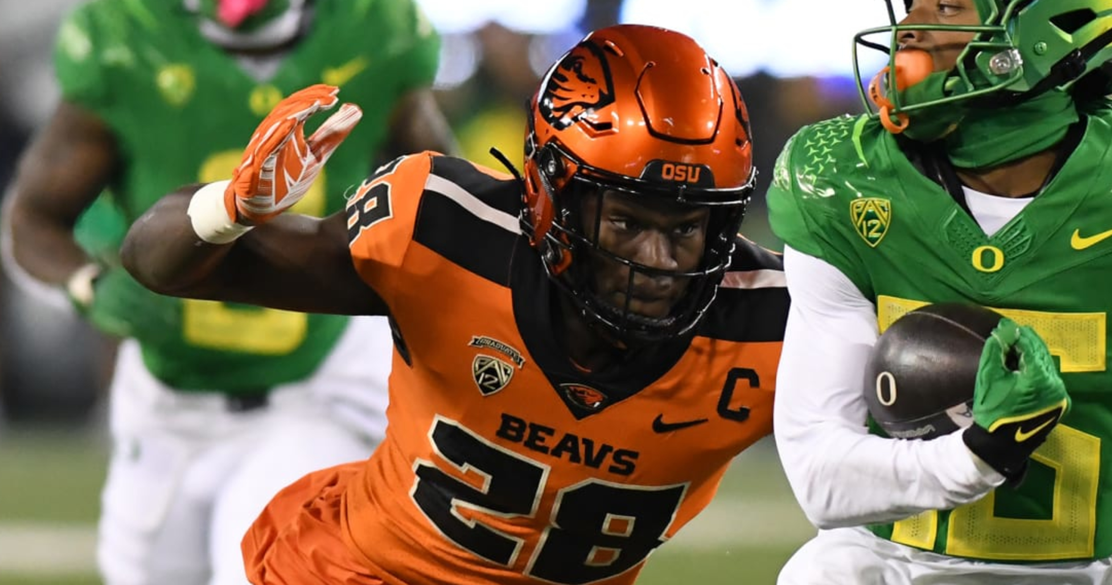 Kitan Oladapo NFL Draft 2024: Scouting Report for Oregon State S | News ...