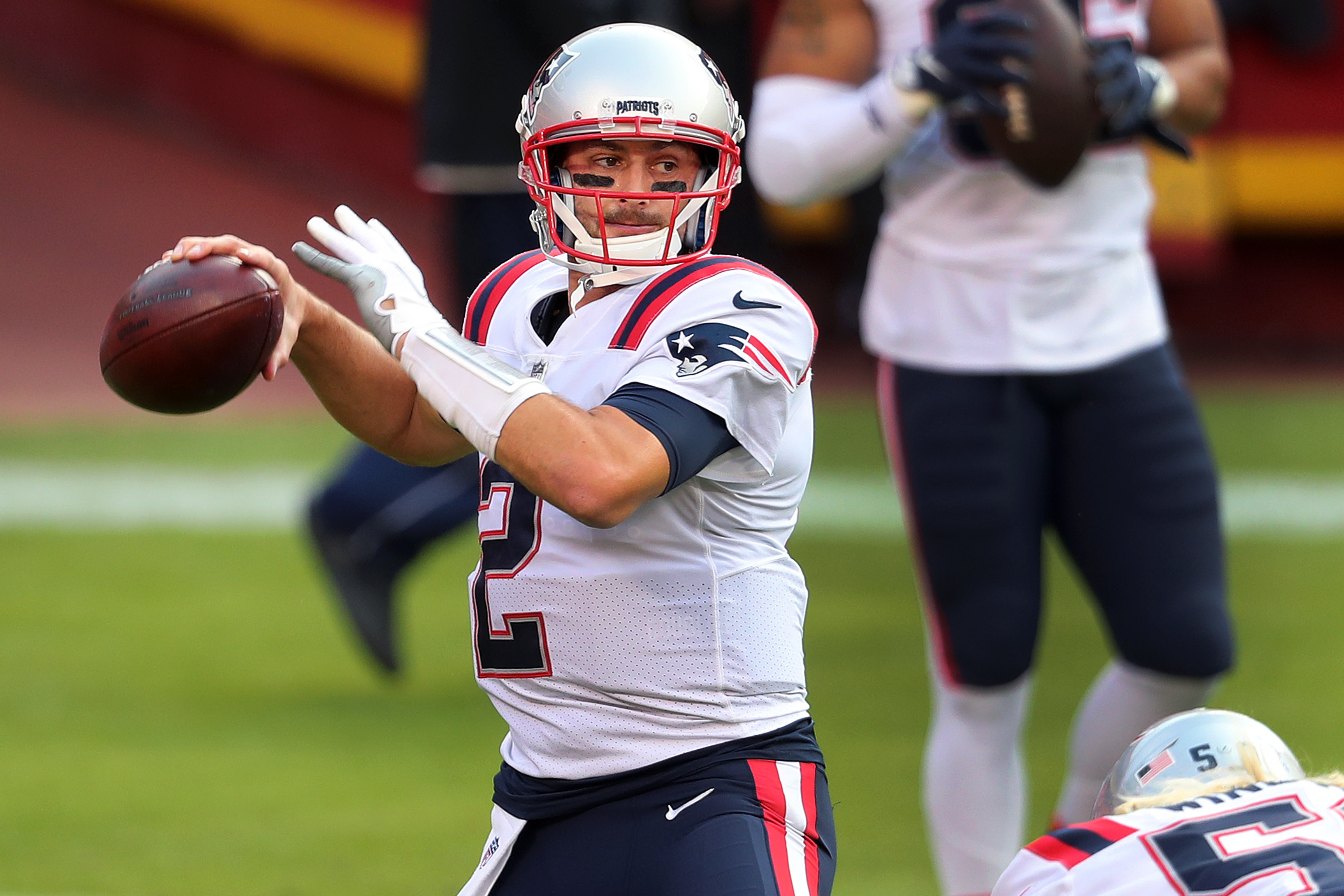 Patriots QB Mac Jones returns to practice, game status unknown