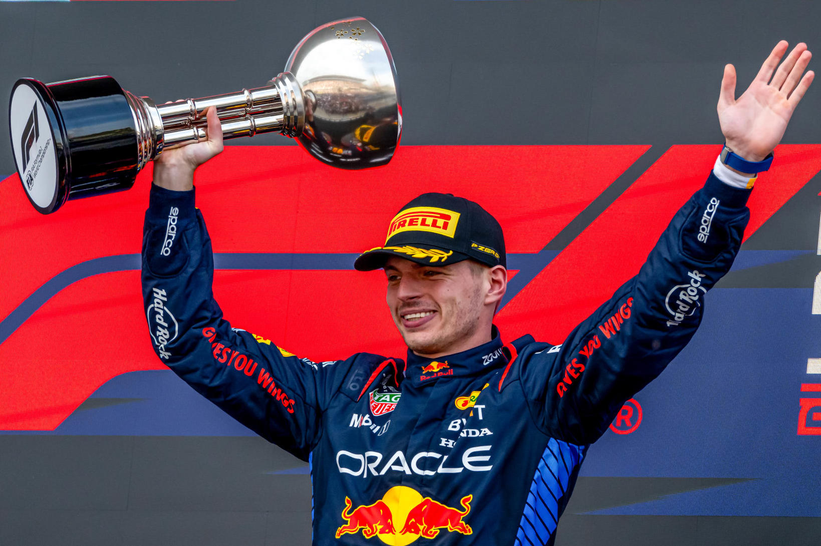 SUZUKA, JAPAN - APRIL 07: Max Verstappen, Red Bull Racing RB19 during the F1 Grand Prix of Japan at Suzuka International Racing Course on April 07, 2024 in Suzuka, Japan. (Photo by Michael Potts/BSR Agency/Getty Images)