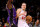 LOS ANGELES, CALIFORNIA - NOVEMBER 18: Bojan Bogdanovic #44 of the Detroit Pistons reacts as he is fouled by Patrick Beverley #21 of the Los Angeles Lakers during the first half at Crypto.com Arena on November 18, 2022 in Los Angeles, California. NOTE TO USER: User expressly acknowledges and agrees that by downloading and/or using this Photograph, user is consenting to the terms and conditions of the Getty Images License Agreement. Mandatory Copyright Notice: Copyright 2022 NBAE. (Photo by Harry How/Getty Images)