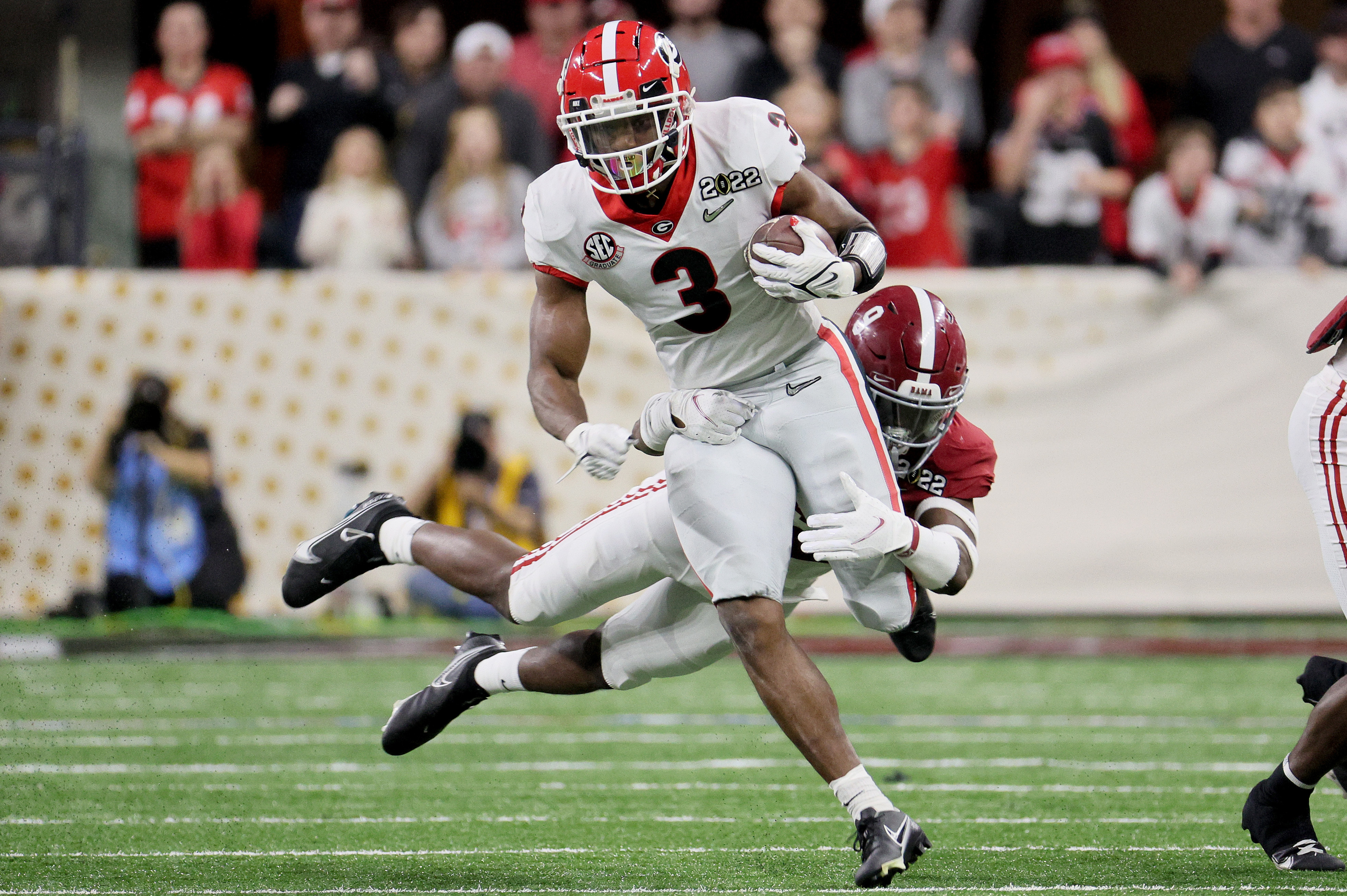 Zamir White NFL Draft 2022: Scouting Report for Las Vegas Raiders' RB, News, Scores, Highlights, Stats, and Rumors