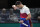 Novak Djokovic of Serbia reacts after missing a ball against U.S. Taylor Fritz during their quarterfinal match at the Paris Masters tennis tournament at the Accor Arena, in Paris, France, Friday, Nov. 5, 2021. (AP Photo/Francois Mori)