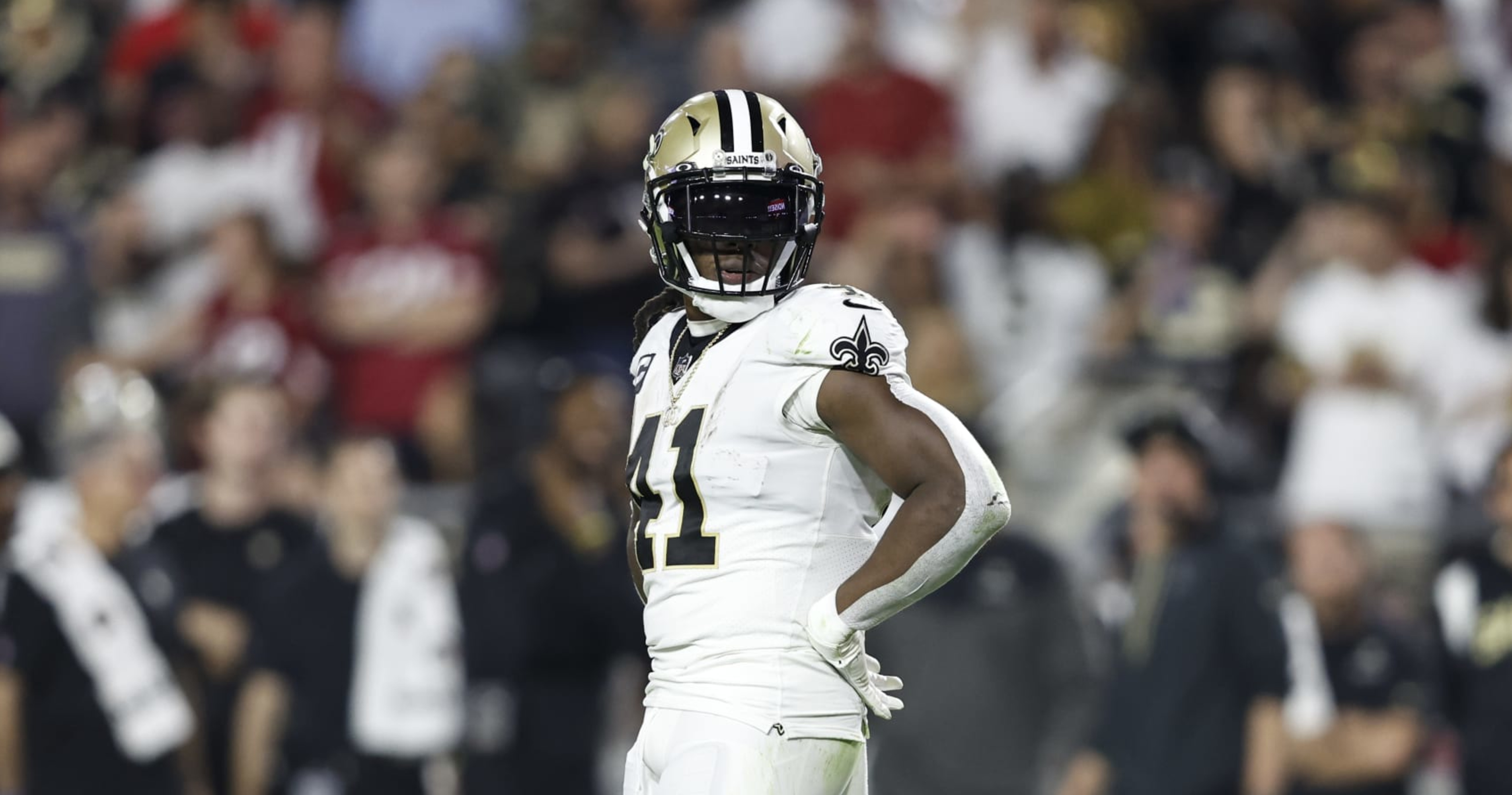 Saints' Alvin Kamara Is Back After 3-Game Suspension For Battery Arrest -  Releases Out Of Jail Video – OutKick