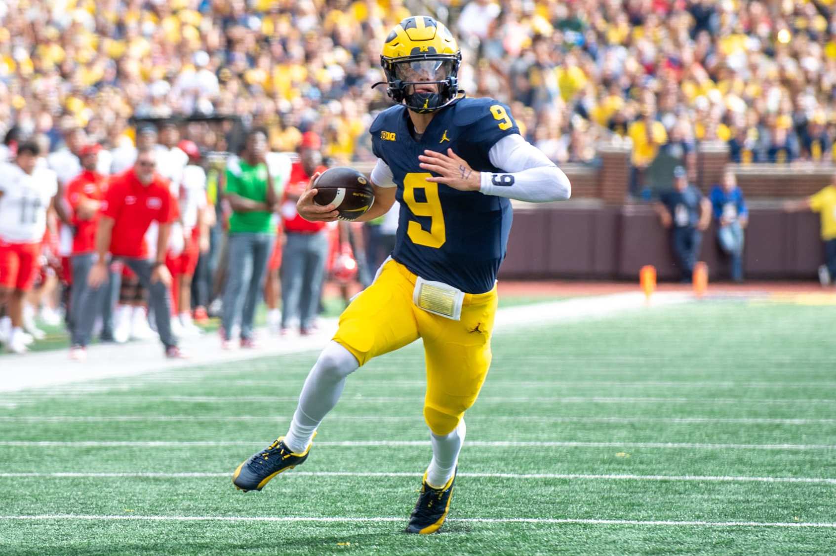 Brady Hoke says Michigan plans to re-issue Gerald Ford's retired No. 48  jersey this year, no plans for No. 1