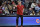 LAS VEGAS, NEVADA - MARCH 14: Head coach Kyle Smith of the Washington State Cougars signals to his team in the second half of a quarterfinal game against the Stanford Cardinal of the Pac-12 Conference basketball tournament at T-Mobile Arena on March 14, 2024 in Las Vegas, Nevada. The Cougars defeated the Cardinal 79-62. (Photo by David Becker/Getty Images)