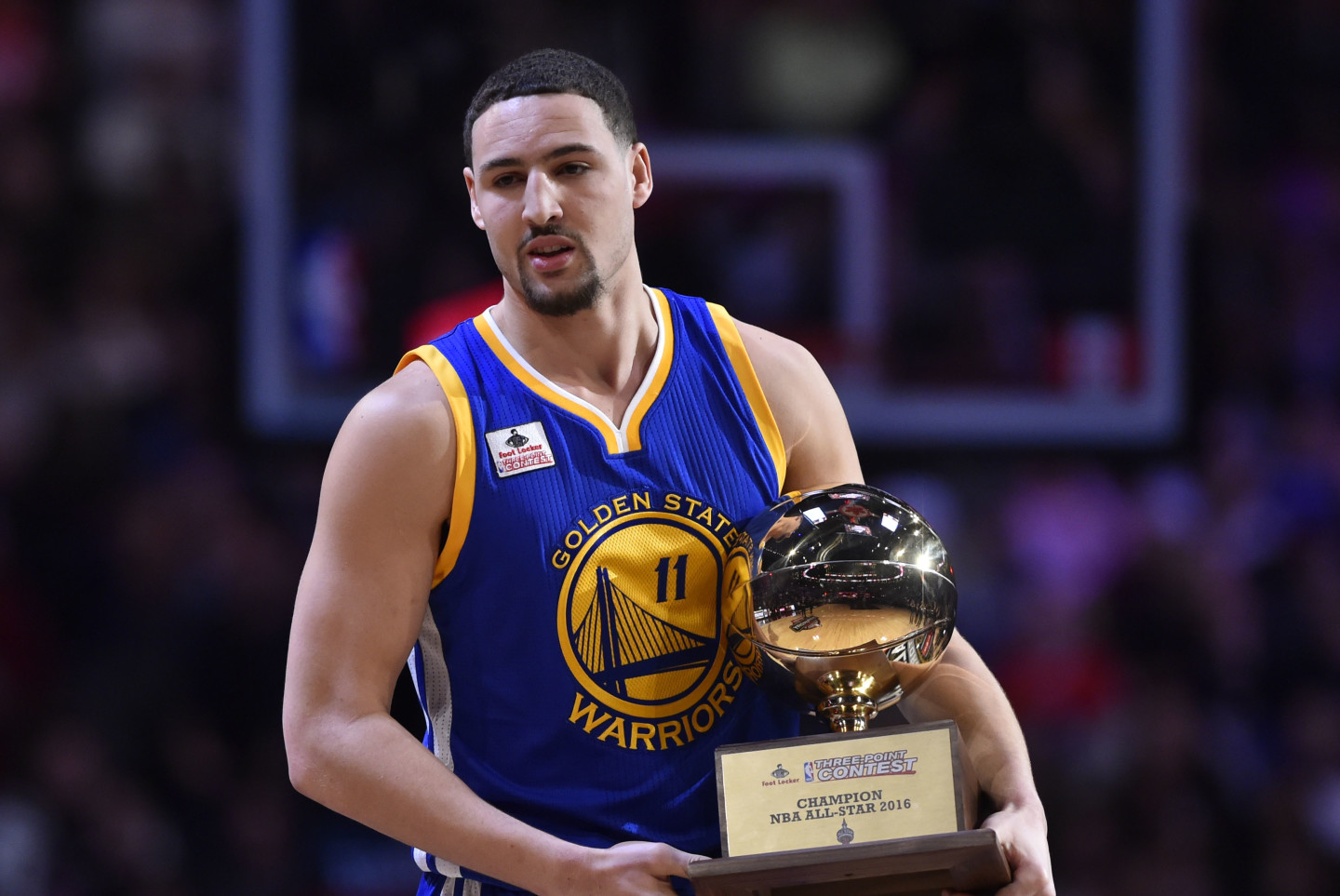 Klay Tops Curry in 3 Point Contest