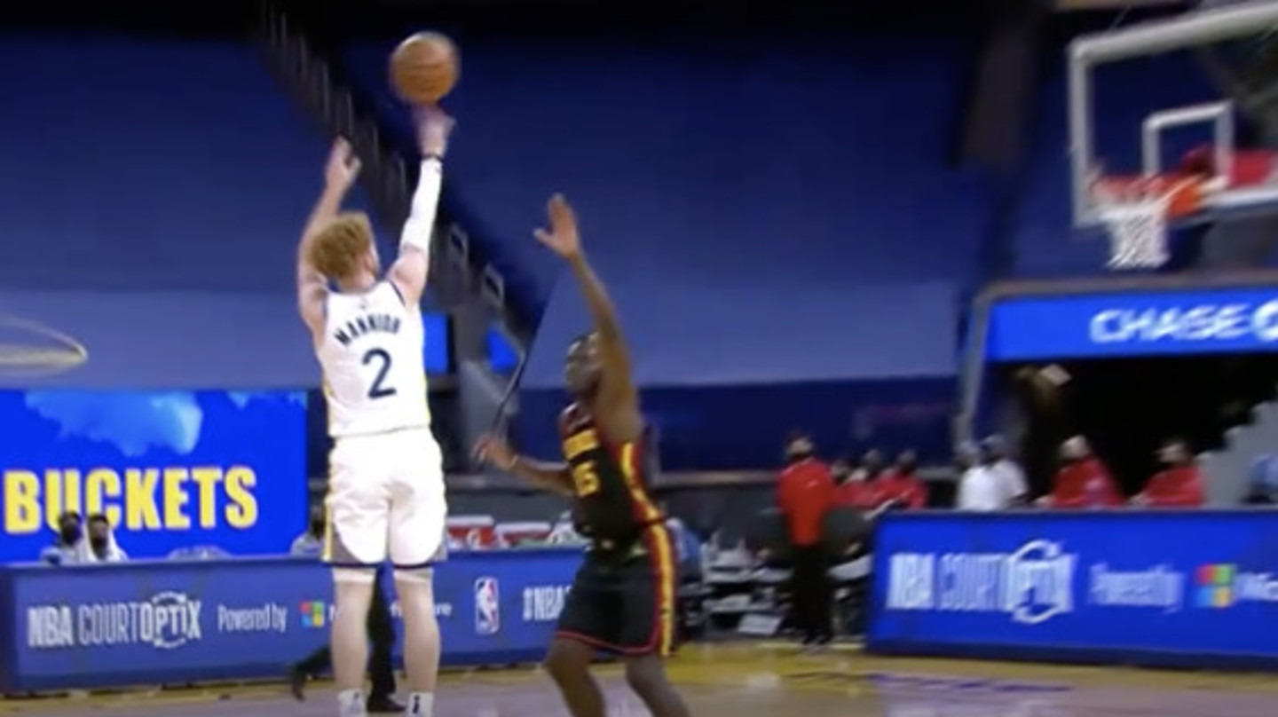 Nico Mannion - Golden State Warriors - Game-Issued City Edition