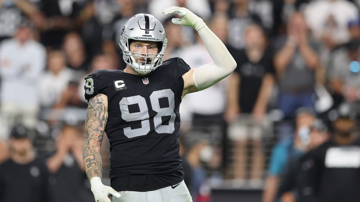 10-sack rookie season for Raiders has EMU's Maxx Crosby hungry for