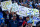 SAN DIEGO, CA - JANUARY 01: San Diego Chargers fans let their feelings be known aboiut the team's uncertain future as they play against the Kansas City Chiefs during the first half of a game at Qualcomm Stadium on January 1, 2017 in San Diego, California.