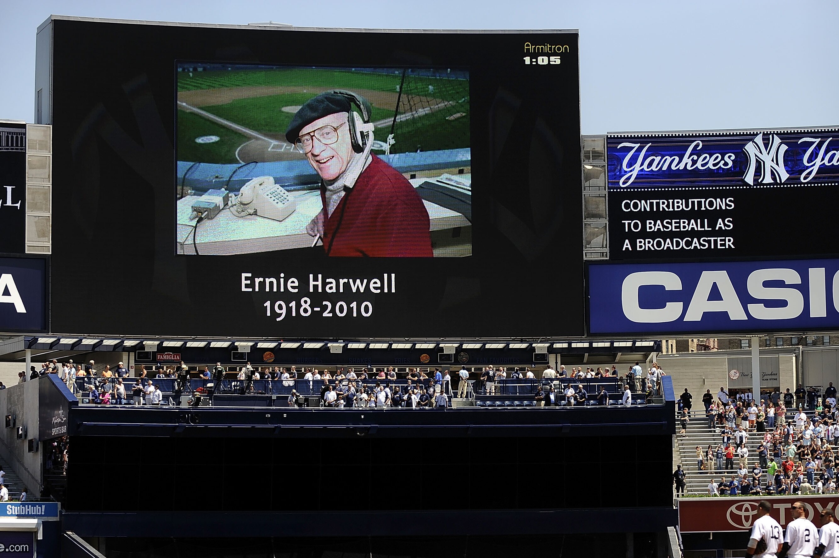 The late broadcaster Ernie Harwell described baseball in almost religious terms with his 1955 poem, "A Game for All America."