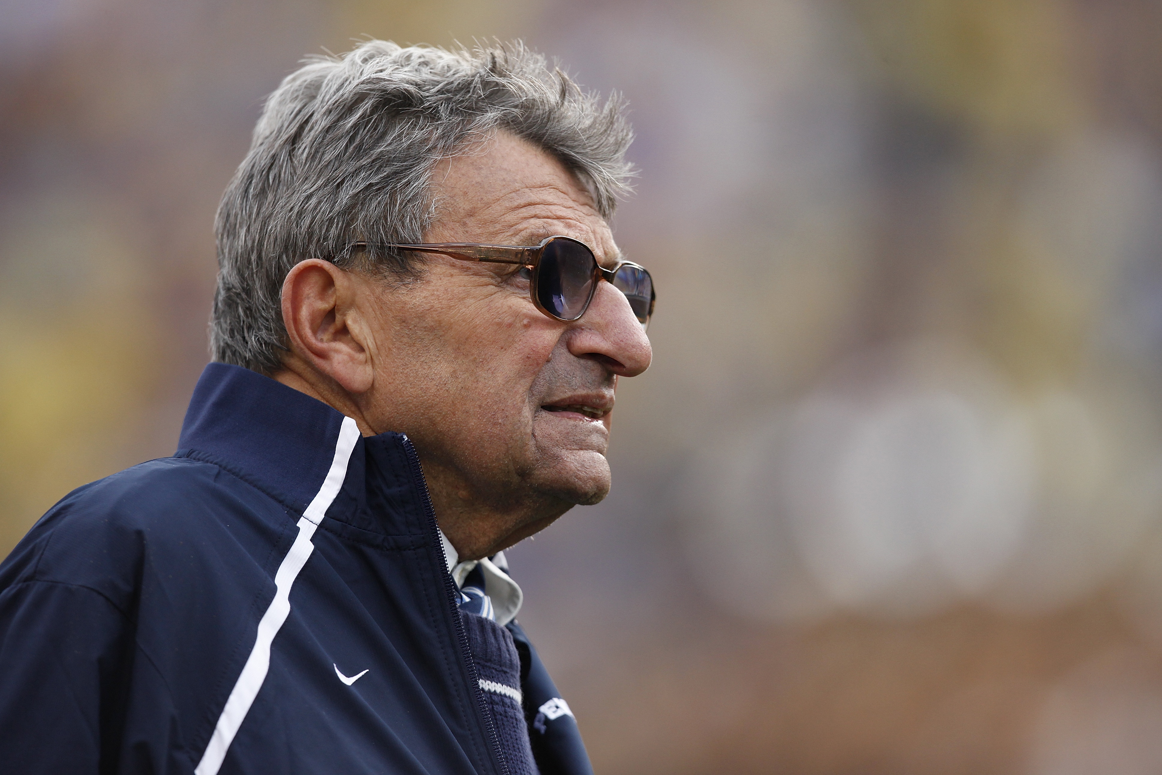 ORLANDO, FL - JANUARY 1: Head coach Joe Paterno of the Penn State Nittany Lions looks on during the 2010 Capital One Bowl against the LSU Tigers at the Florida Citrus Bowl Stadium on January 1, 2010 in Orlando, Florida. Penn State won 19-17. (Photo by Joe Robbins/Getty Images)