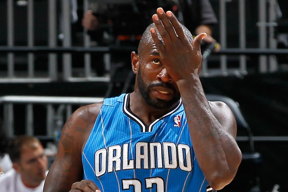 ATLANTA, GA - APRIL 22: Jason Richardson #23 of the Orlando Magic against the Atlanta Hawks during Game Three of the Eastern Conference Quarterfinals in the 2011 NBA Playoffs at Philips Arena on April 22, 2011 in Atlanta, Georgia. NOTE TO USER: User expressly acknowledges and agrees that, by downloading and or using this photograph, User is consenting to the terms and conditions of the Getty Images License Agreement. (Photo by Kevin C. Cox/Getty Images)