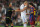 MADRID, SPAIN - APRIL 16:  Pepe (L) of Real Madrid argues with Lionel Messi of Barcelona during the la Liga match between Real Madrid and Barcelona at Estadio Santiago Bernabeu on April 16, 2011 in Madrid, Spain.  (Photo by Jasper Juinen/Getty Images)