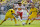 COLUMBUS, OH - APRIL 7:  Mehdi Ballouchy #10 of the New York Red Bulls maintains control of the ball as he splits the defense of Milovan Mirosevic #10 of the Columbus Crew and Eddie Gaven #12 of the Columbus Crew in the first half on April 7, 2012 at Crew Stadium in Columbus, Ohio.   (Photo by Jamie Sabau/Getty Images)