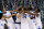 NEW ORLEANS, LA - APRIL 02:  The Kentucky Wildcats celebrate after defeating the Kansas Jayhawks 67-59 in the National Championship Game of the 2012 NCAA Division I Men's Basketball Tournament at the Mercedes-Benz Superdome on April 2, 2012 in New Orleans, Louisiana.  (Photo by Jeff Gross/Getty Images)