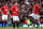 MANCHESTER, ENGLAND - APRIL 22:  Wayne Rooney and Danny Welbeck (R) of Manchester United look dejected as they prepare to kick off after conceding a fourth goal during the Barclays Premier League match between Manchester United and Everton at Old Trafford on April 22, 2012 in Manchester, England.  (Photo by Alex Livesey/Getty Images)