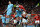 MANCHESTER, ENGLAND - OCTOBER 23:   Chris Smalling of Manchester United goes up for a header with Vincent Kompany of Manchester City during the Barclays Premier League match between Manchester United and Manchester City at Old Trafford on October 23, 2011 in Manchester, England. (Photo by Laurence Griffiths/Getty Images)