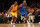 LOS ANGELES, CA - JANUARY 16: Lamar Odom #7 of the Dallas Mavericks drives down the court against Kobe Bryant #24 of the Los Angeles Lakers at Staples Center on January 16, 2012 in Los Angeles, California. The Lakers won 73-70.  NOTE TO USER: User expressly acknowledges and agrees that, by downloading and or using this photograph, User is consenting to the terms and conditions of the Getty Images License Agreement.  (Photo by Stephen Dunn/Getty Images)