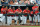 OMAHA, NE - JUNE 24:  The Arizona Wildcats dugout celebrate a 3-0 lead in the fourth inning against the South Carolina Gamecocks during game 1 of the College World Series at TD Ameritrade Field on June 24, 2012 in Omaha, Nebraska.  (Photo by Harry How/Getty Images)