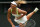 LONDON, ENGLAND - JUNE 27:  Maria Sharapova of Russia serves the ball during her Ladies' singles second round match against Tsvetana Pironkova of Bulgaria on day three of the Wimbledon Lawn Tennis Championships at the All England Lawn Tennis and Croquet Club on June 27, 2012 in London, England.  (Photo by Julian Finney/Getty Images)