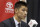 HOUSTON, TX - JULY 19: Jeremy Lin of the Houston Rockets speaks to the media as he is introduced during a press conference at Toyota Center on July 19, 2012 in Houston, Texas. Lin has signed a three year $25 million dollar contract with the Houston Rockets.  (Photo by Bob Levey/Getty Images)