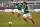 Jun 3, 2012; Arlington, TX, USA; Mexico midfielder Andres Guardado (18) dribbles the ball in the Brazil zone during the second half at Cowboys Stadium. Mexico shut out Brazil 2-0. Mandatory Credit: Jerome Miron-US PRESSWIRE
