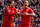 LIVERPOOL, ENGLAND - JANUARY 28:  Daniel Agger of Liverpool celebrates scoring the opening goal with Maxi (L) during the FA Cup Fourth Round match between Liverpool and Manchester United at Anfield on January 28, 2012 in Liverpool, England.  (Photo by Alex Livesey/Getty Images)