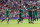 LONDON, ENGLAND - AUGUST 04:  Javier Aquino of Mexico is congratulated by teammates after he scored a goal during the Men's Football Quarter Final match between  Mexico and Senegal, on Day 8 of the London 2012 Olympic Games at Wembley Stadium on August 4, 2012 in London, England.  (Photo by Ezra Shaw/Getty Images)