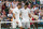 LONDON, ENGLAND - JULY 06:  Roger Federer of Switzerland (L) is congratulated by Novak Djokovic of Serbia after his Gentlemen's Singles semi final match on day eleven of the Wimbledon Lawn Tennis Championships at the All England Lawn Tennis and Croquet Club on July 6, 2012 in London, England.  (Photo by Clive Brunskill/Getty Images)