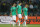 RUSTENBURG, SOUTH AFRICA - JUNE 22:  Rafael Marquez, Francisco Rodriguez and Carlos Salcido look dejected after defeat in the 2010 FIFA World Cup South Africa Group A match between Mexico and Uruguay at the Royal Bafokeng Stadium on June 22, 2010 in Rustenburg, South Africa.  (Photo by Christof Koepsel/Getty Images)