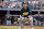 NEW YORK, NY - SEPTEMBER 22: Josh Reddick #16 of the Oakland Athletics reacts after lining out to first base in the 11th inning against the New York Yankees at Yankee Stadium on September 22, 2012 in the Bronx borough of New York City. Yankees defeated the Athletics 10- 9 in fourteen innings. (Photo by Mike Stobe/Getty Images)