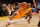LOS ANGELES, CA - MAY 19:  Kobe Bryant #24 of the Los Angeles Lakers falls as he dribbles the ball in the second quarter while taking on the Oklahoma City Thunder in Game Four of the Western Conference Semifinals in the 2012 NBA Playoffs on May 19 at Staples Center in Los Angeles, California. NOTE TO USER: User expressly acknowledges and agrees that, by downloading and or using this photograph, User is consenting to the terms and conditions of the Getty Images License Agreement.  (Photo by Stephen Dunn/Getty Images)