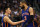 DALLAS, TX - MARCH 06:  Jeremy Lin #17 of the New York Knicks talks with Tyson Chandler #6 during play against the Dallas Mavericks at American Airlines Center on March 6, 2012 in Dallas, Texas.  NOTE TO USER: User expressly acknowledges and agrees that, by downloading and or using this photograph, User is consenting to the terms and conditions of the Getty Images License Agreement.  (Photo by Ronald Martinez/Getty Images)