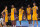 October 30, 2012; Los Angeles, CA, USA;    Los Angeles Lakers point guard Steve Nash (10),  small forward Metta World Peace (15), shooting guard Kobe Bryant (24), center Dwight Howard (12) and power forward Pau Gasol (16) during the game against the Dallas Mavericks at the Staples Center. Dallas won 99-91. Mandatory Credit: Jayne Kamin-Oncea-US PRESSWIRE