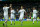 MADRID, SPAIN - DECEMBER 04: Cristiano Ronaldo (C) of Real Madrid celebrates scoring his sides opening goal with his teammate Karim Benzema during the UEFA Champions League Group D match between Real Madrid CF and Ajax Amsterdam at the Estadio Santiago Bernabeu on December 4, 2012 in Madrid, Spain.  (Photo by Jasper Juinen/Getty Images)