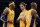LOS ANGELES, CA - NOVEMBER 13:  Pau Gasol #16 of the Los Angeles Lakers talks to Dwight Howard #12 and Kobe Bryant #24 during the game against the San Antonio Spurs at Staples Center on November 13, 2012 in Los Angeles, California.  The Spurs would win 84-82.  NOTE TO USER: User expressly acknowledges and agrees that, by downloading and or using this photograph, User is consenting to the terms and conditions of the Getty Images License Agreement.  (Photo by Harry How/Getty Images)