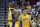 Oct 7, 2012; Fresno, CA, USA; Los Angeles Lakers guard Steve Nash (10) walks past guard Kobe Bryant (24) during a break in the action against the Golden State Warriors in the second quarter at the Save Mart Center. The Warriors defeated the Lakers 110-83. Mandatory Credit: Cary Edmondson-USA TODAY Sports