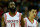 HOUSTON, TX - NOVEMBER 23:  James Harden #13 and Jeremy Lin #7 of the Houston Rockets wait for a play against the New York Knicks at the Toyota Center on November 23, 2012 in Houston, Texas. NOTE TO USER: User expressly acknowledges and agrees that, bagainst the Newy downloading and or using this photograph, User is consenting to the terms and conditions of the Getty Images License Agreement.  (Photo by Scott Halleran/Getty Images)