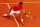 PARIS, FRANCE - JUNE 08:  Rafael Nadal of Spain volleys in his men's singles semi final match against David Ferrer of Spain during day 13 of the French Open at Roland Garros on June 8, 2012 in Paris, France.  (Photo by Clive Brunskill/Getty Images)