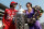 INDIANAPOLIS, IN - MAY 28:  Three time winner, Dario Franchitti of Scotland, driver of the #50 Target Chip Ganassi Racing Honda, poses with wife Ashley Judd, on the yard of bricks during the  Indianapolis 500 Mile Race Trophy Presentation at Indianapolis Motor Speedway on May 28, 2012 in Indianapolis, Indiana.  (Photo by Nick Laham/Getty Images)