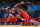 LONDON, ENGLAND - AUGUST 12:  Livan Lopez Azcuy of Cuba in action against Jabrayil Hasanov of Azerbaijan during the Men's Freestyle 66 kg Wrestling bronze medal fight on Day 16 of the London 2012 Olympic Games at ExCeL on August 12, 2012 in London, England.  (Photo by Ryan Pierse/Getty Images)