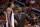 Jan. 24, 2013; Phoenix, AZ, USA: Phoenix Suns interim head coach Lindsey Hunter with forward Michael Beasley against the Los Angeles Clippers at the US Airways Center. The Suns defeated the Clippers 93-88. Mandatory Credit: Mark J. Rebilas-USA TODAY Sports