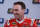 Kevin "Happy" Harvick smiles while taking questions from the media.  Credit: Dwight Drum