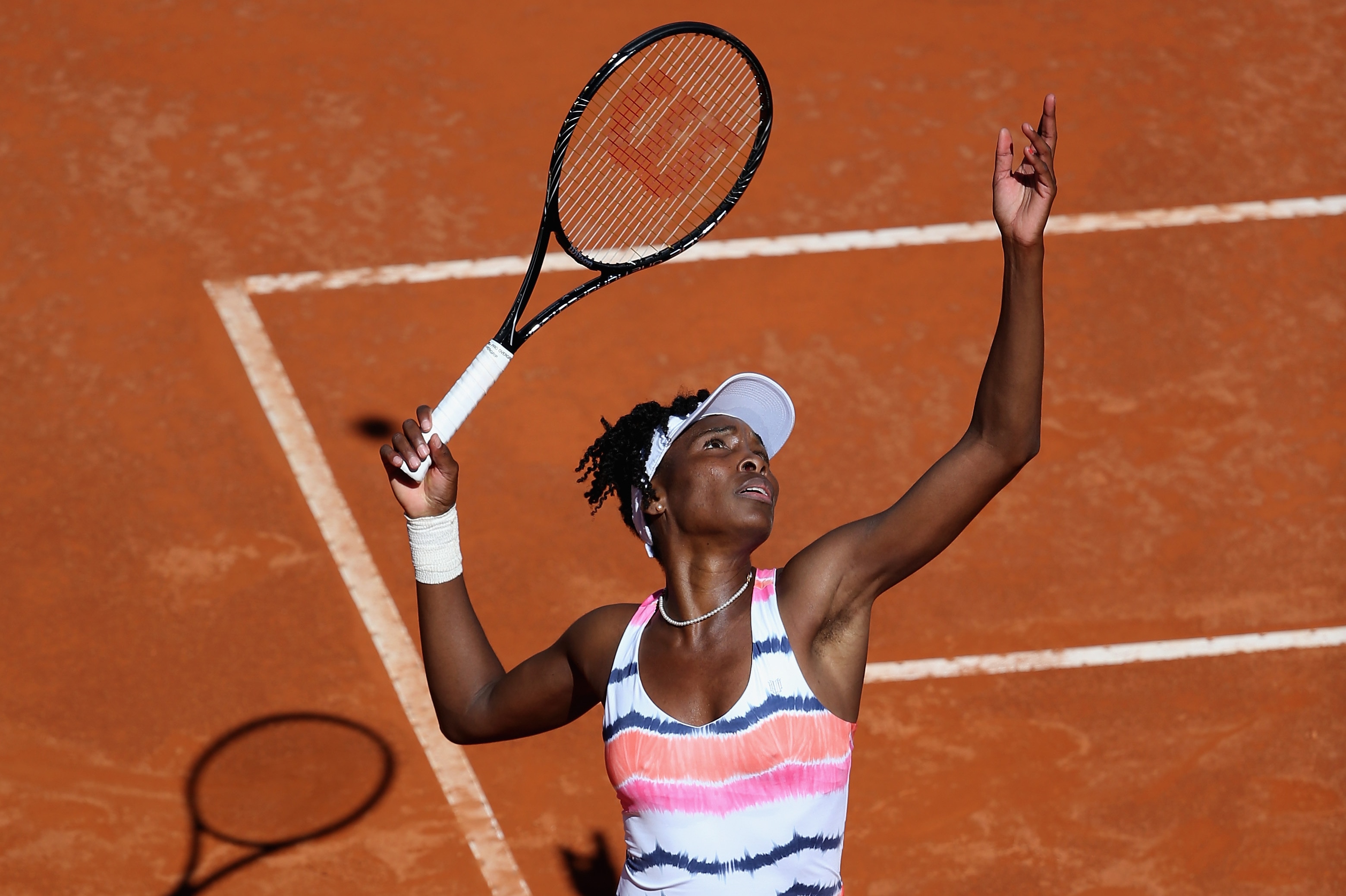 Venus Williams lost her opener in Rome this week.