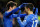 LONDON, ENGLAND - FEBRUARY 09:  Eden Hazard of Chelsea is congratulated on the second goal by Oscar during the Barclays Premier League match between Chelsea and Wigan Athletic at Stamford Bridge on February 9, 2013 in London, England.  (Photo by Laurence Griffiths/Getty Images)