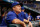 Jun 26, 2013; St. Petersburg, FL, USA; Toronto Blue Jays manager John Gibbons (5) against the Tampa Bay Rays at Tropicana Field. Mandatory Credit: Kim Klement-USA TODAY Sports
